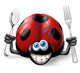 Ladybug Hungry Wall Decal