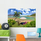 Paradise Lagoon Wall Decal