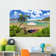 Paradise Lagoon Wall Decal