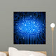 Circuit Board Brain Wall Decal