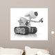 Futuristic Robot Talk Artificial Wall Decal