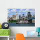 Steamboat And Cincinnati Wall Decal