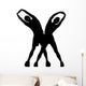 One Couple Man Woman Wall Decal
