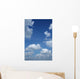 Blue Skies And White Wall Decal