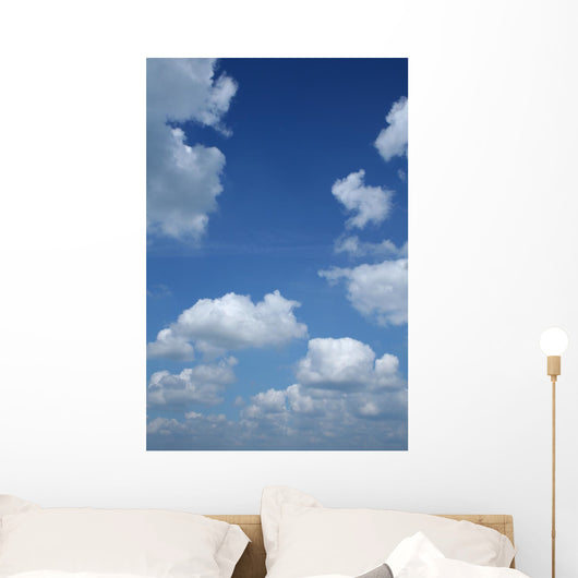 Blue Skies And White Wall Decal
