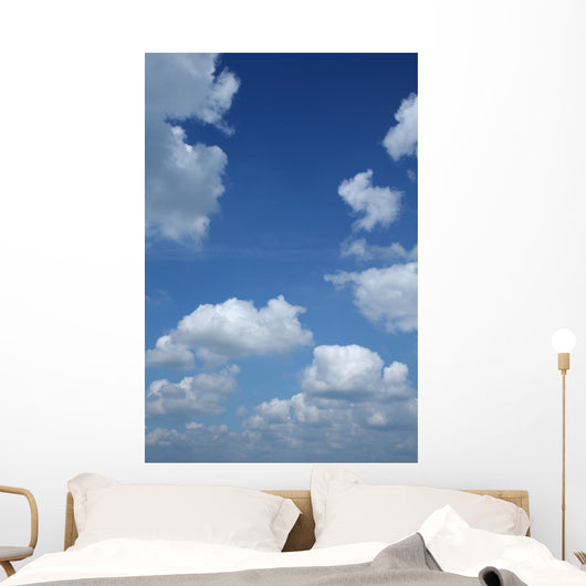 Blue Skies And White Wall Decal