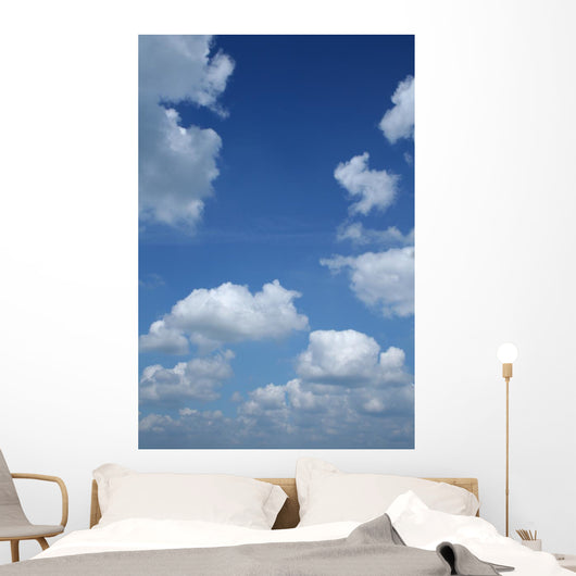 Blue Skies And White Wall Decal