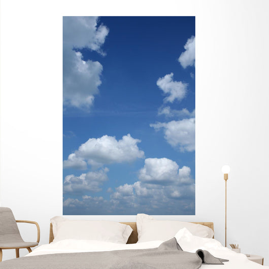 Blue Skies And White Wall Decal