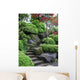 Japanese Garden Steps in Tokyo Wall Decal
