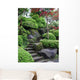 Japanese Garden Steps in Tokyo Wall Decal