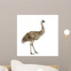 Emu Front White Wall Decal