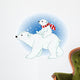 Polar Bear Mom And Cub Illustration Wall Decal