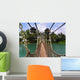 Hanging Bridge Over Small Wall Decal