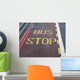Bus Stop London Wall Decal