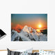 Alpamayo Peak Sunset1 Wall Decal