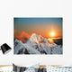 Alpamayo Peak Sunset1 Wall Decal