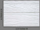 White Wood Grain Texture Wall Decal