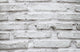 Old White Brick Wall Wall Decal