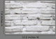 Old White Brick Wall Wall Decal
