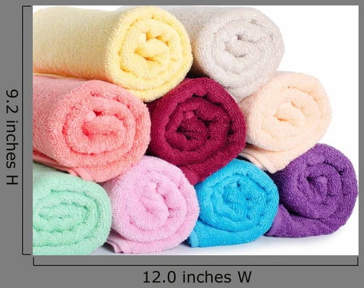 Combined Color Towels Wall Decal