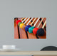 Coloured Mallets Marimba Wall Decal
