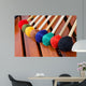 Coloured Mallets Marimba Wall Decal