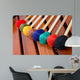 Coloured Mallets Marimba Wall Decal