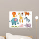 Jungle Animal Wall Decal Set 2