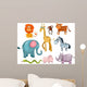 Jungle Animal Wall Decal Set 2