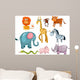 Jungle Animal Wall Decal Set 2