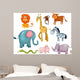 Jungle Animal Wall Decal Set 2