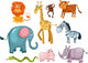Jungle Animal Wall Decal Set 2