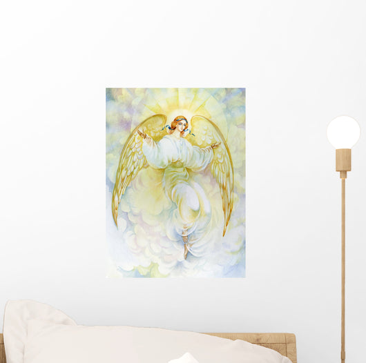 Watercolor Angela Wall Decal
