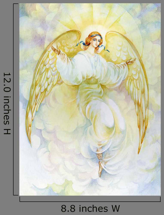 Watercolor Angela Wall Decal