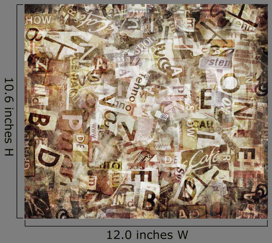 Grunge Textured Wall Decal