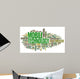 Mobile Technology Concept Tag Wall Decal