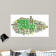 Mobile Technology Concept Tag Wall Decal