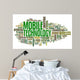 Mobile Technology Concept Tag Wall Decal