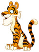Young Tiger Wall Decal