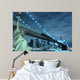 Brooklyn Bridge And Statue Wall Decal