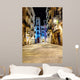 Night Scene Gothic Quarter Wall Decal