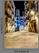 Night Scene Gothic Quarter Wall Decal