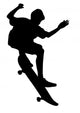 Skateboarding Wall Decal