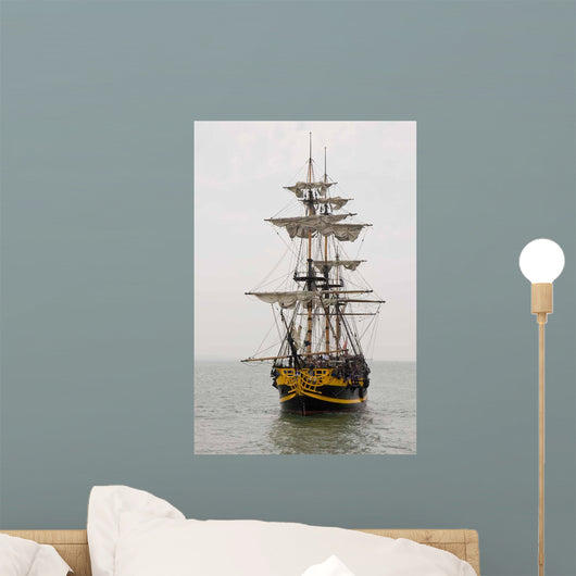 Tall Ship Wall Decal