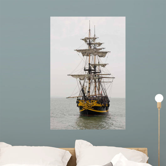 Tall Ship Wall Decal