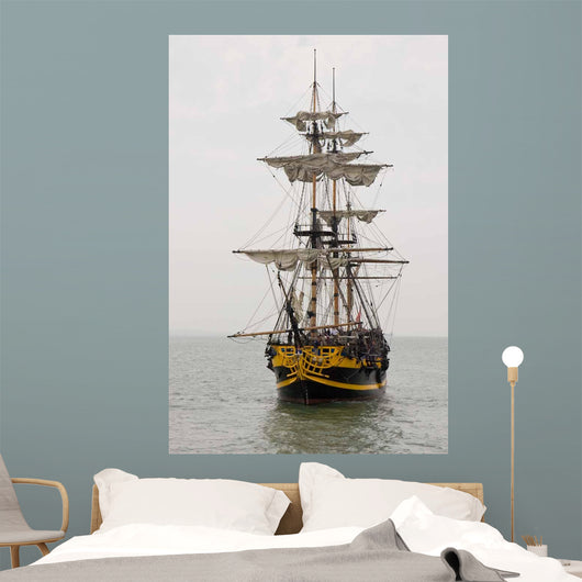 Tall Ship Wall Decal