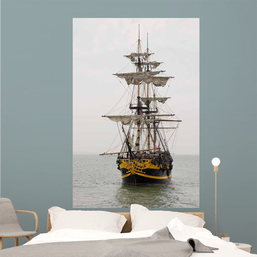 Tall Ship Wall Decal