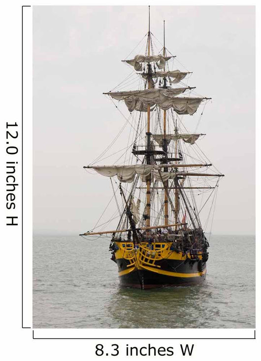 Tall Ship Wall Decal