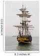 Tall Ship Wall Decal