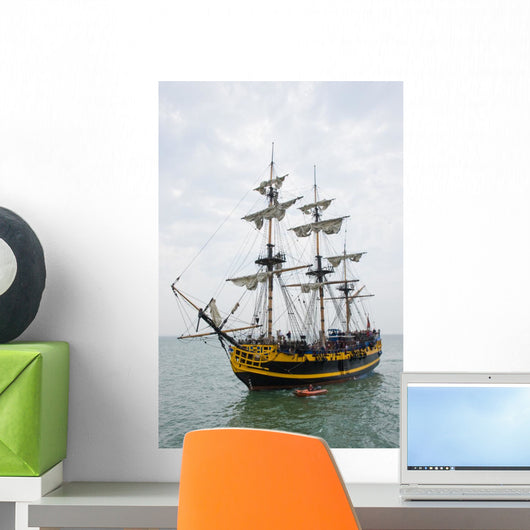 Tall Ship Wall Decal